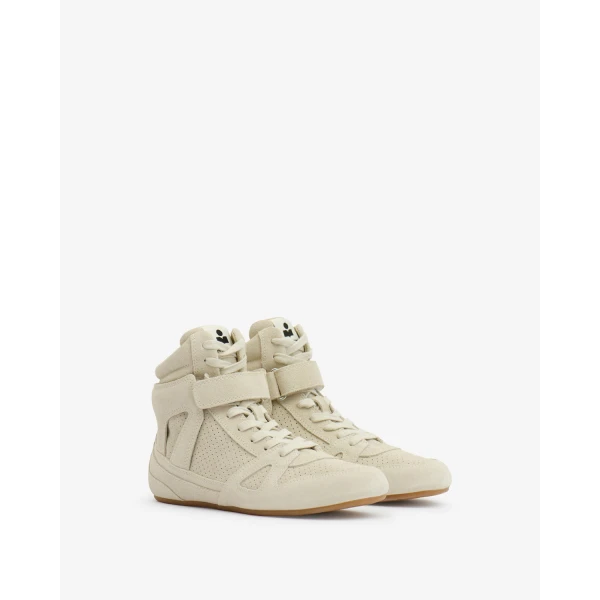 Isabel Marant Senny High Sneakers in Chalk | Sneakers | Luxury Shoes 