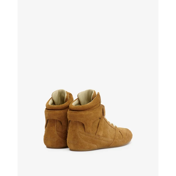 Isabel Marant Senny High Sneakers in Cognac | Sneakers | Luxury Shoes 