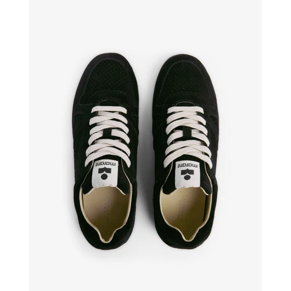 Isabel Marant Senny Low Sneakers in Black | Sneakers | Luxury Shoes 