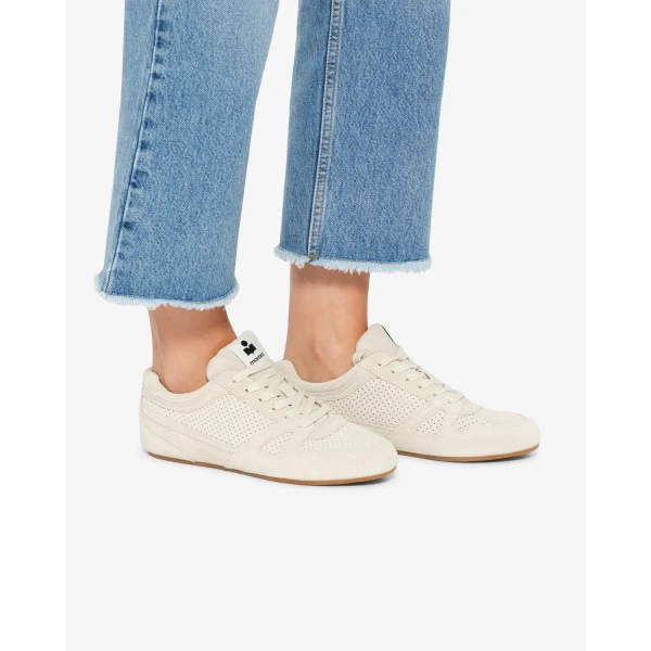 Isabel Marant Senny Low Sneakers in Chalk | Sneakers | Luxury Shoes 
