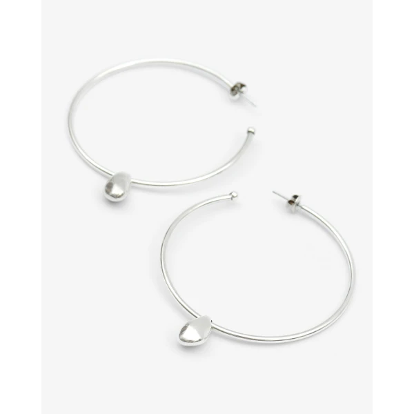 Isabel Marant Shiny Day Earrings in Silver | Earrings | Luxury Shoes 
