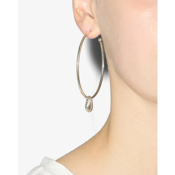 Isabel Marant Shiny Day Earrings in Silver | Earrings | Luxury Shoes 