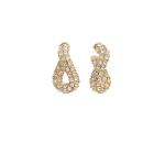 Isabel Marant Shiny Funky Earrings in Transparent | Women | Luxury Shoes 