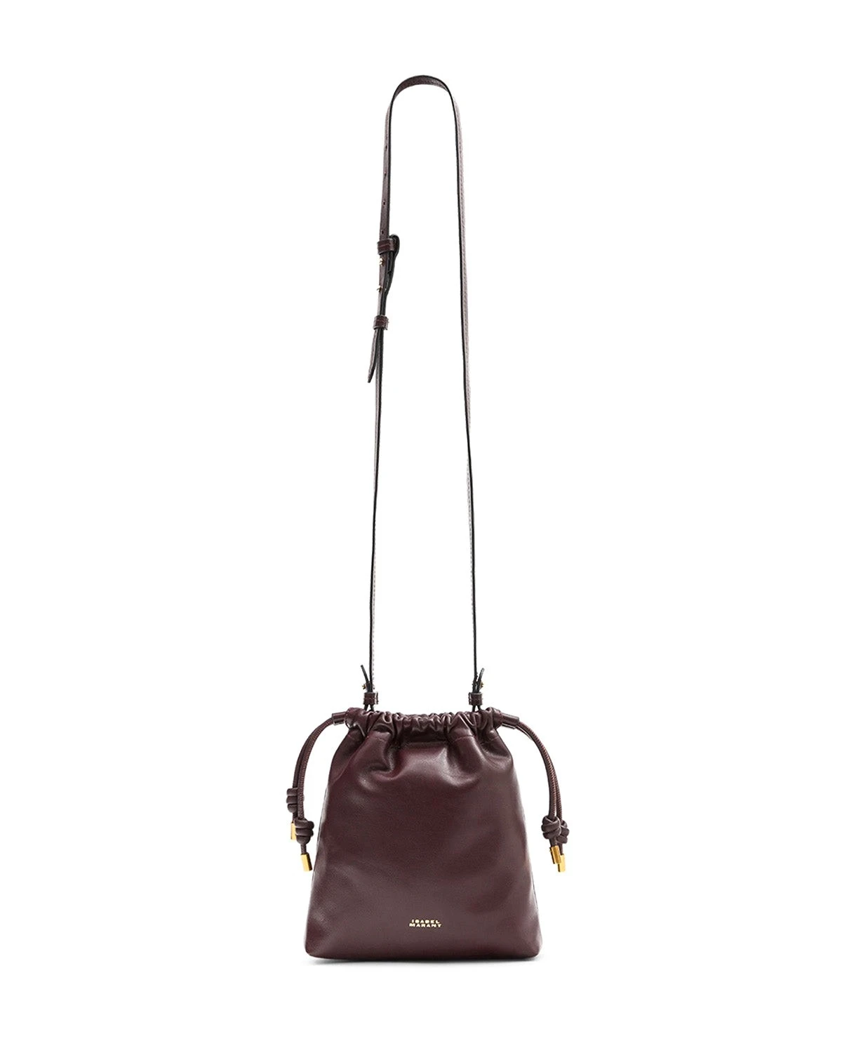 Isabel Marant Silven Mini Leather Bag in Burgundy Isabel Marant Silven Mini Leather Bag in Burgundy | Women | Luxury Shoes