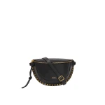 Isabel Marant Skano Belt Bag in Grained Leather, Black Isabel Marant Skano Belt Bag in Grained Leather, Black | Women | Luxury Shoes