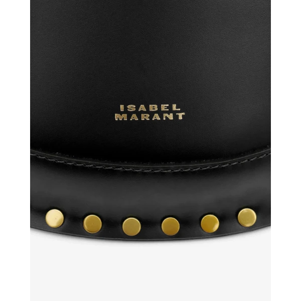 Isabel Marant Skano Belt Bag in Leather, Black | Belt Bags | Luxury Shoes 