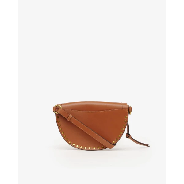 Isabel Marant Skano Belt Bag in Leather, Cognac | Belt Bags | Luxury Shoes 