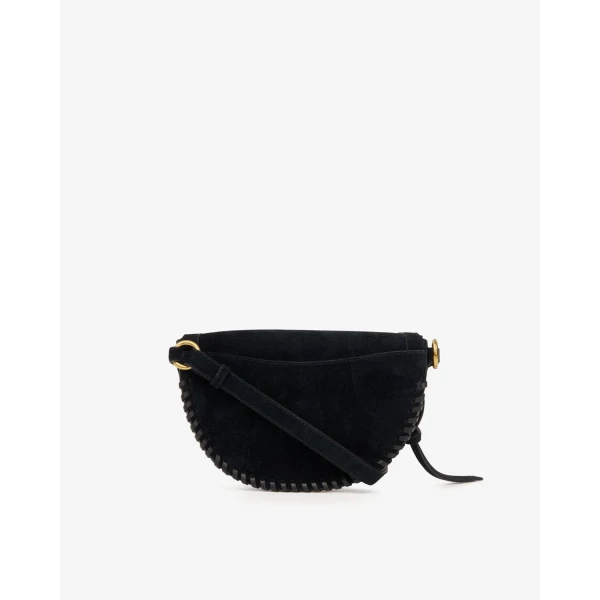 Isabel Marant Skano Suede Belt Bag in Black | Belt Bags | Luxury Shoes 