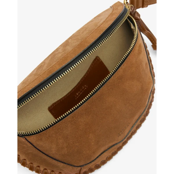 Isabel Marant Skano Suede Belt Bag in Cognac | Belt Bags | Luxury Shoes 
