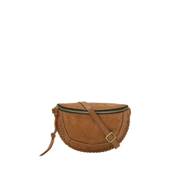 Isabel Marant Skano Suede Belt Bag in Cognac | Women | Luxury Shoes 
