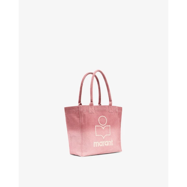 Isabel Marant Small Yenky Bag in Raspberry | Totes & Top-Handle Bags | Luxury Shoes 