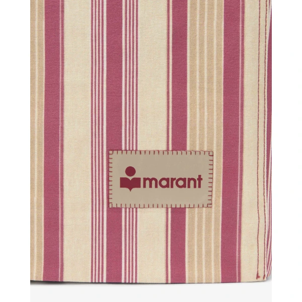 Isabel Marant Small Yenky Tote Bag in Red | Totes & Top-Handle Bags | Luxury Shoes 