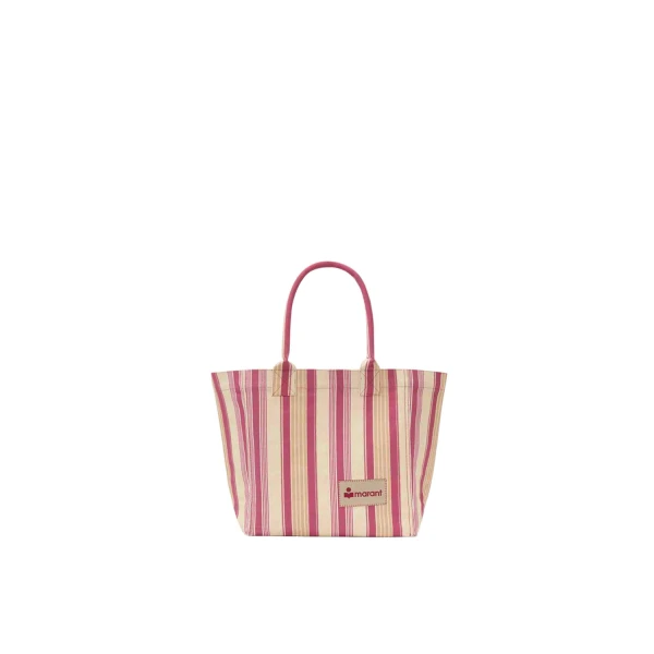 Isabel Marant Small Yenky Tote Bag in Red | Women | Luxury Shoes 