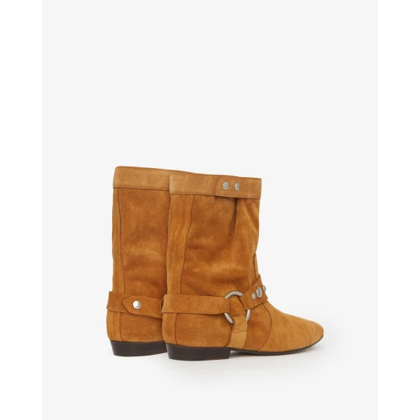 Isabel Marant Stania Boots in Cognac | Boots | Luxury Shoes 