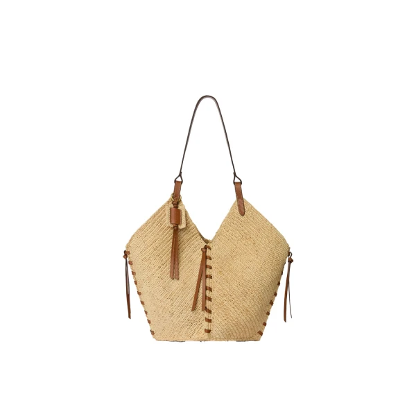 Isabel Marant Tampa Bag in Natural and Cognac | Women | Luxury Shoes 