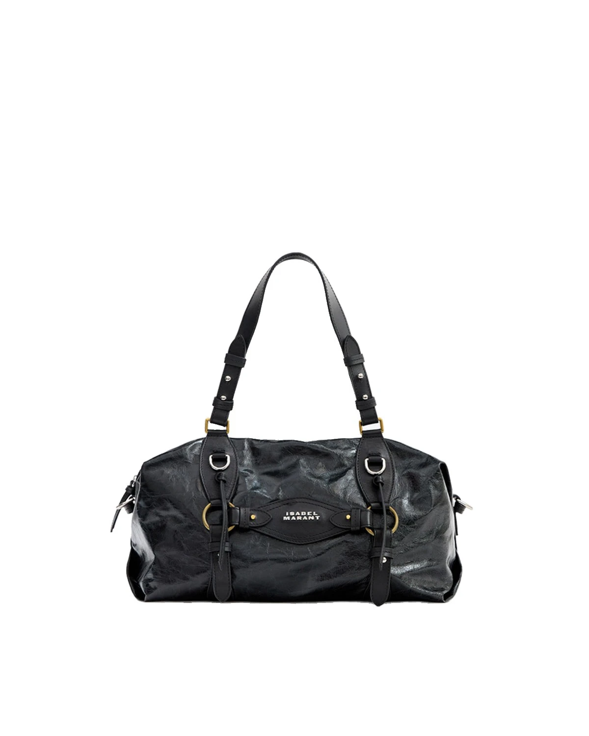 Isabel Marant Tilpa Bag in Leather, Black Isabel Marant Tilpa Bag in Leather, Black | Women | Luxury Shoes
