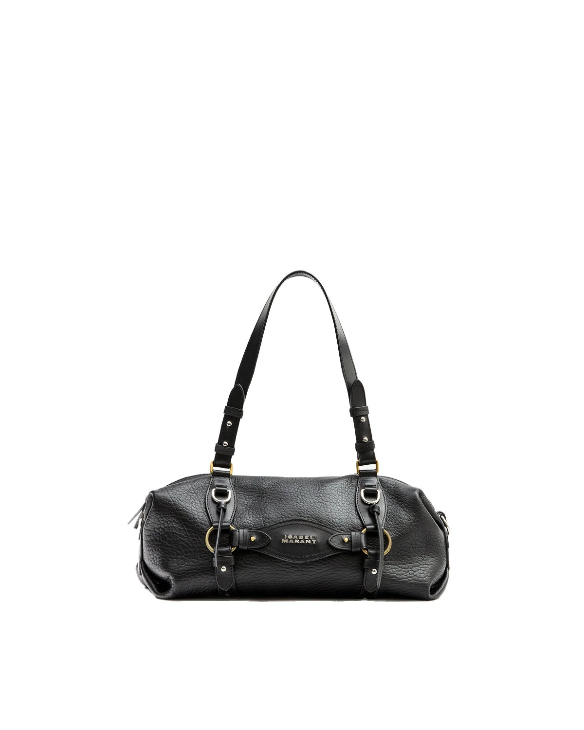 Isabel Marant Tilpa Mini Bag in Grained Leather, Black Isabel Marant Tilpa Mini Bag in Grained Leather, Black | Women | Luxury Shoes