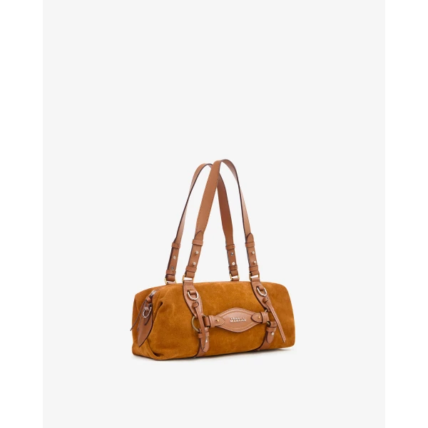 Isabel Marant Tilpa Mini Suede Bag in Cognac | Mini Bags | Luxury Shoes 