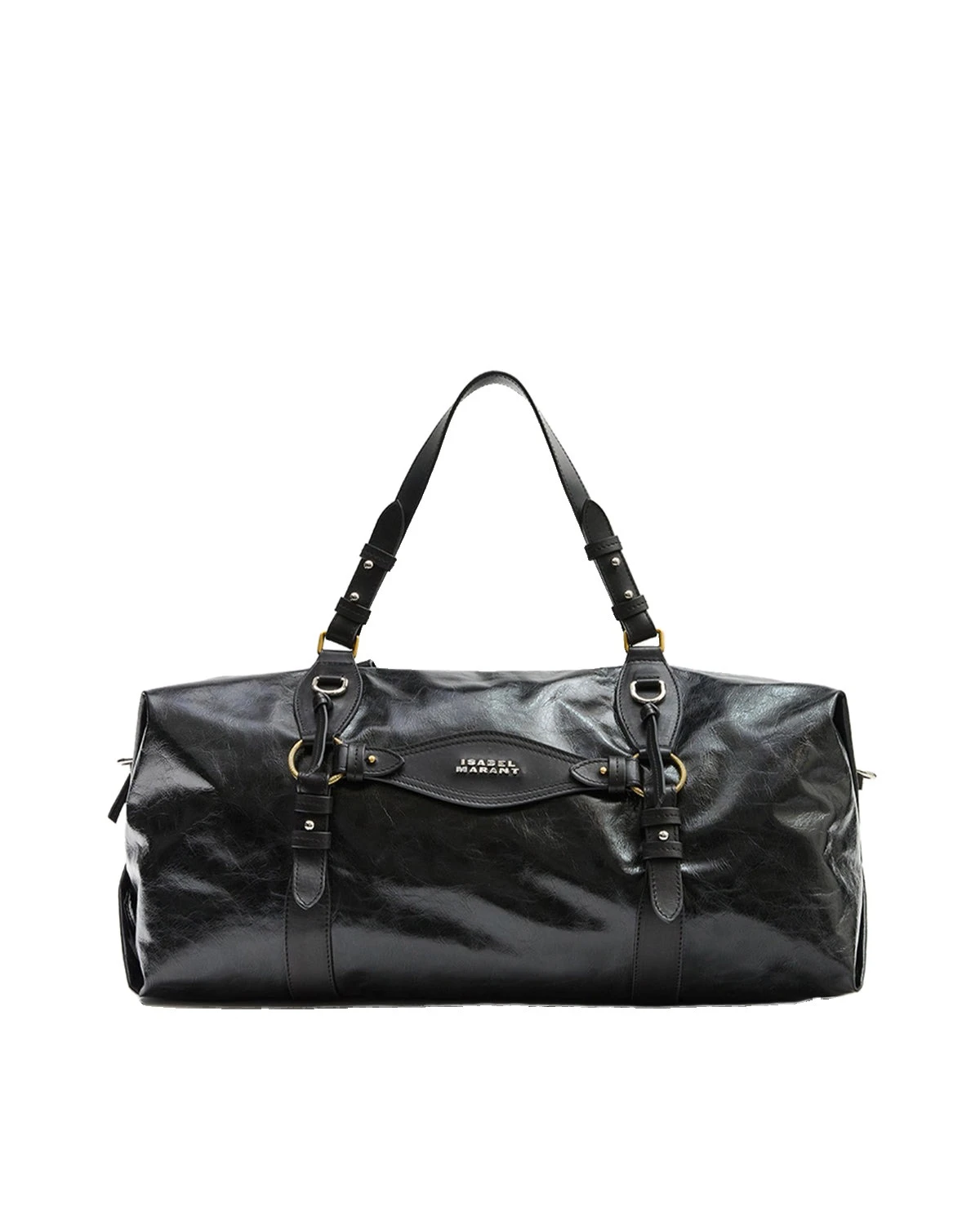 Isabel Marant Tilpa Weekender Bag in Leather, Black Isabel Marant Tilpa Weekender Bag in Leather, Black | Women | Luxury Shoes