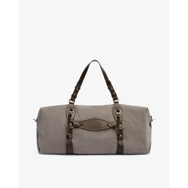 Isabel Marant Tilpa Weekender Bag in Smoky Black | Shoulder & Crossbody Bags | Luxury Shoes 