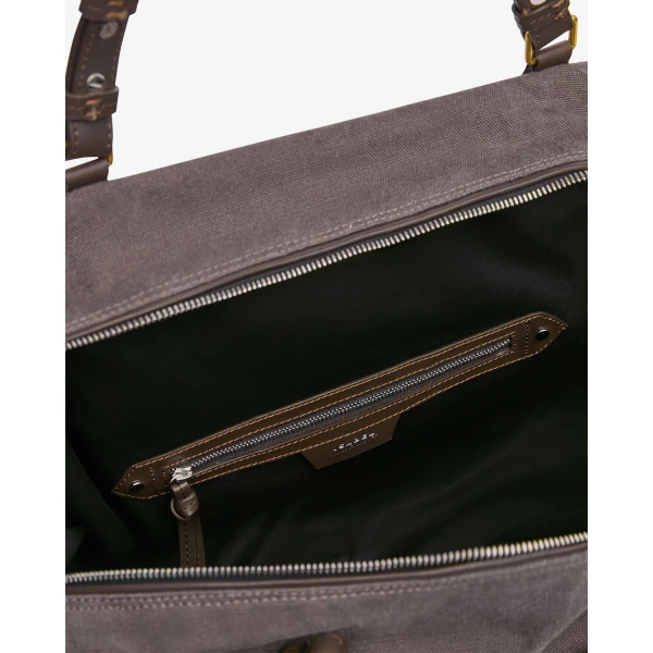 Isabel Marant Tilpa Weekender Bag in Smoky Black | Shoulder & Crossbody Bags | Luxury Shoes 