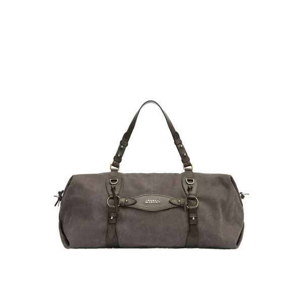 Isabel Marant Tilpa Weekender Bag in Smoky Black | Women | Luxury Shoes 