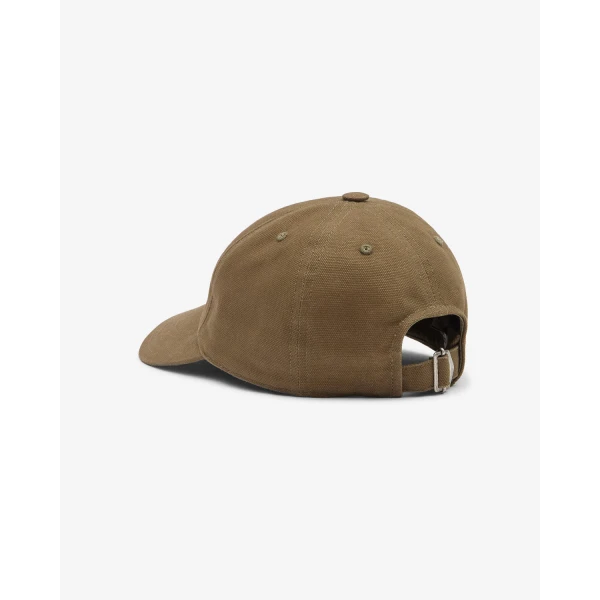 Isabel Marant Tomas Cap in Khaki and Light Pink | Hats | Luxury Shoes 