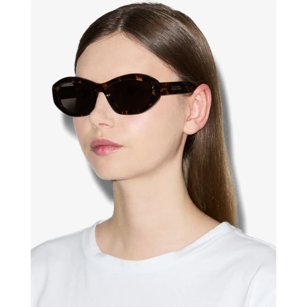 Isabel Marant Vancy Sunglasses in Havana and Grey | Sunglasses | Luxury Shoes 