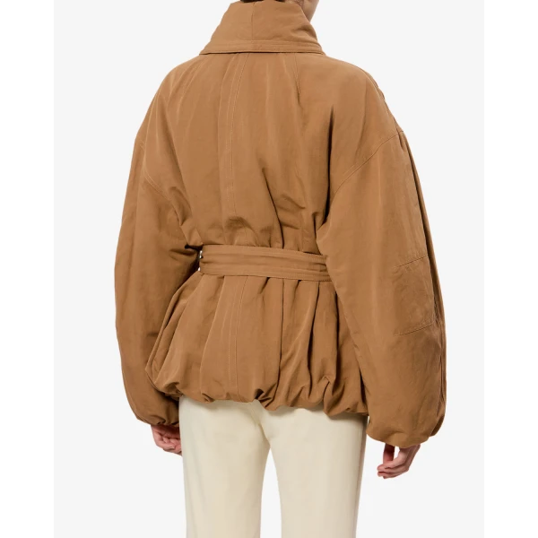 Isabel Marant Volinda Coat in Camel | Coats | Luxury Shoes 