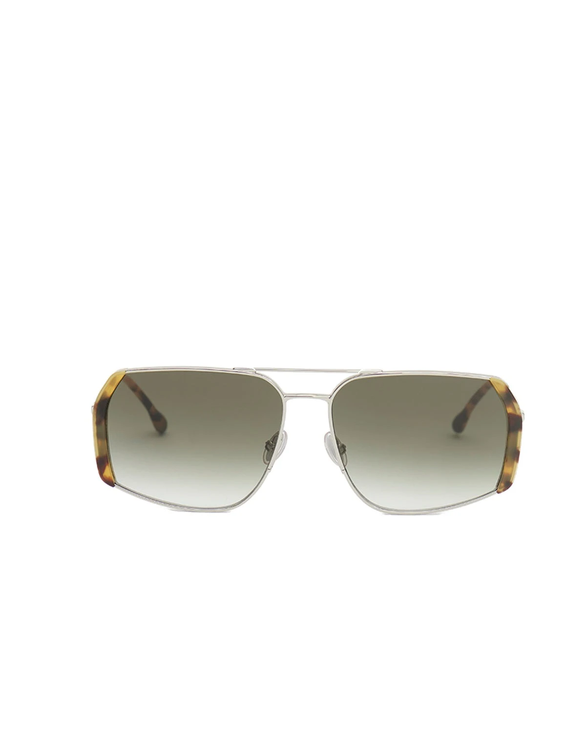 Isabel Marant Willo Sunglasses in Yellow Havana Pale and Green Shade Isabel Marant Willo Sunglasses in Yellow Havana Pale and Green Shade | Women | Luxury Shoes