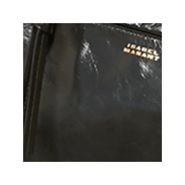 Isabel Marant Winna Duo Leather Bag in Black | Shoulder & Crossbody Bags | Luxury Shoes 