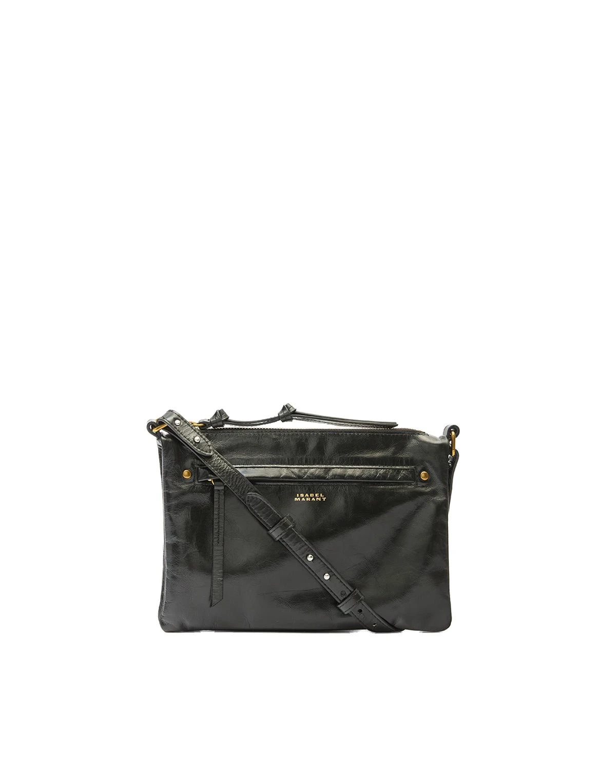 Isabel Marant Winna Duo Leather Bag in Black Isabel Marant Winna Duo Leather Bag in Black | Women | Luxury Shoes