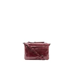Isabel Marant Winna Leather Shoulder Bag in Burgundy | Women | Luxury Shoes 