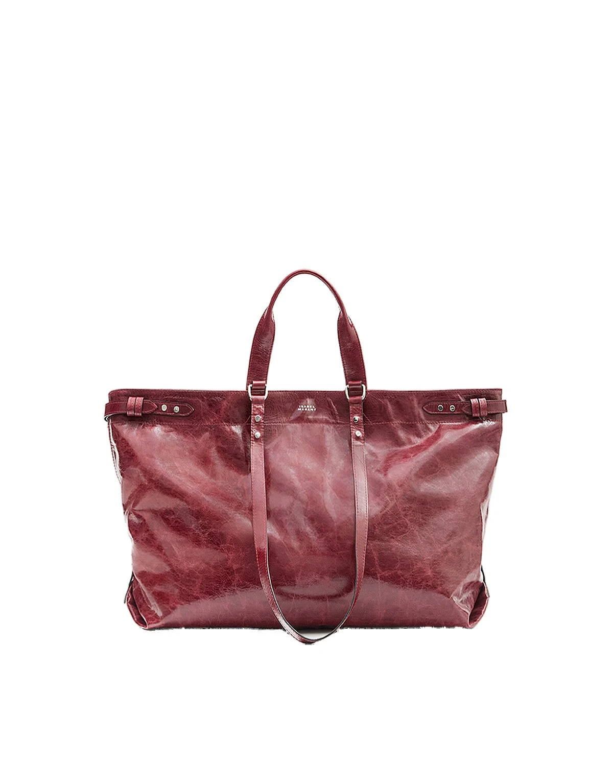 Isabel Marant Winna Tote Bag in Burgundy Isabel Marant Winna Tote Bag in Burgundy | Women | Luxury Shoes