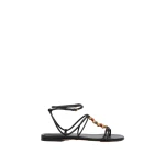Isabel Marant Yctoria Sandals in Black | Women | Luxury Shoes 