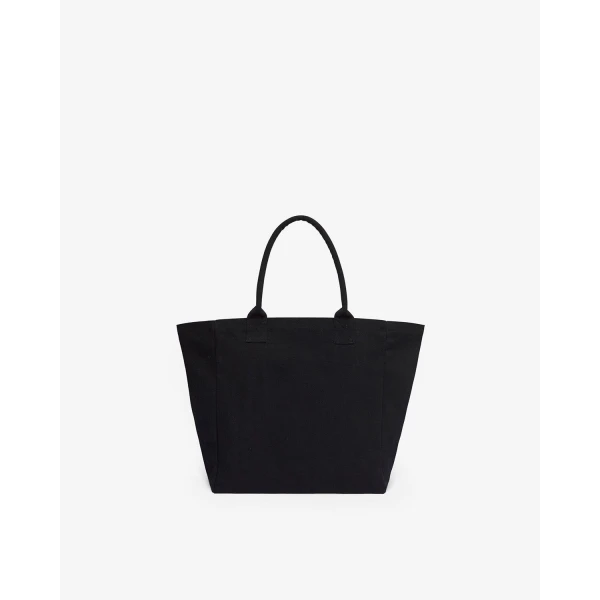 Isabel Marant Yenky Tote Bag in Black and Ecru | Totes & Top-Handle Bags | Luxury Shoes 