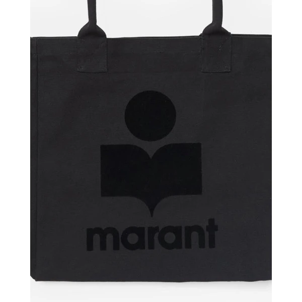 Isabel Marant Yenky Tote Bag in Black | Totes & Top-Handle Bags | Luxury Shoes 
