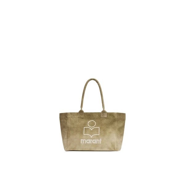 Isabel Marant Yenky Zipped Bag in Khaki | Women | Luxury Shoes 