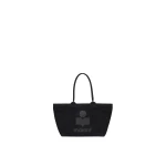 Isabel Marant Yenky Zipped Glitter Bag in Black | Women | Luxury Shoes 