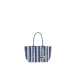 Isabel Marant Yenky Zipped Tote Bag in Blue | Women | Luxury Shoes 