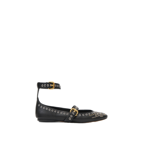 Isabel Marant Ylza Ballet Flats in Black | Women | Luxury Shoes 