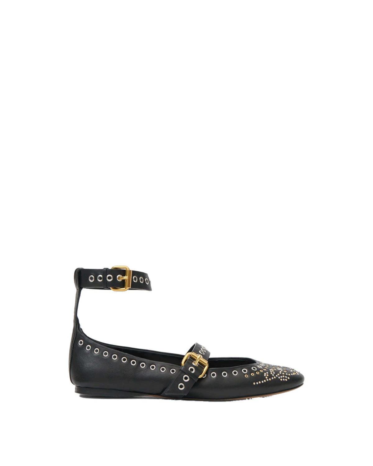 Isabel Marant Ylza Ballet Flats in Black Isabel Marant Ylza Ballet Flats in Black | Women | Luxury Shoes