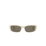Isabel Marant Zaria Sunglasses in Beige and Grey | Women | Luxury Shoes 