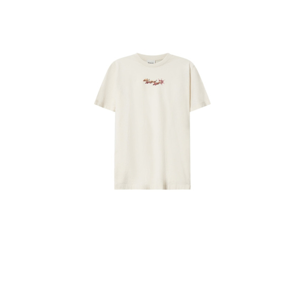 Isabel Marant Zewel Marant Firework T-Shirt in Ecru | Women | Luxury Shoes 
