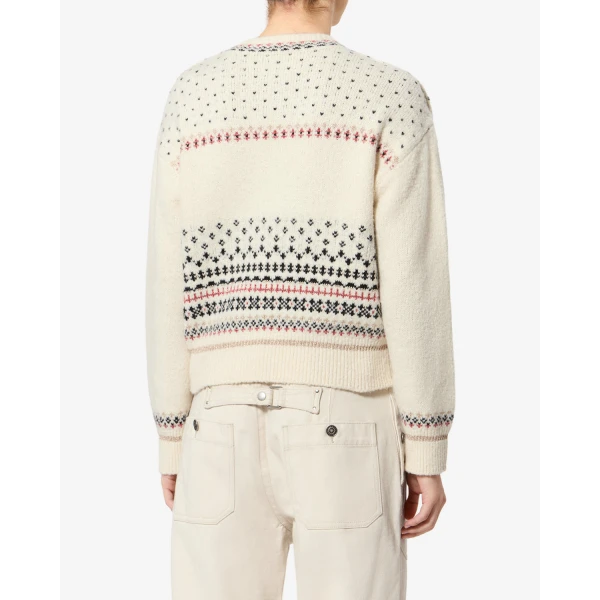 Isabel Marant Zury Sweater in Ecru | Sweaters | Luxury Shoes 