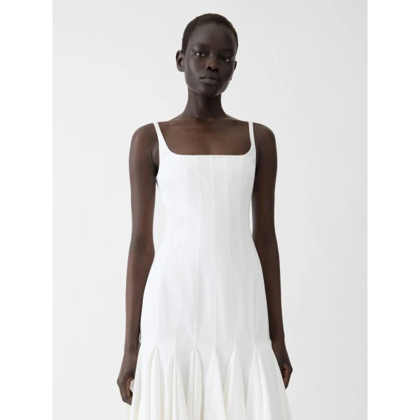 white dress