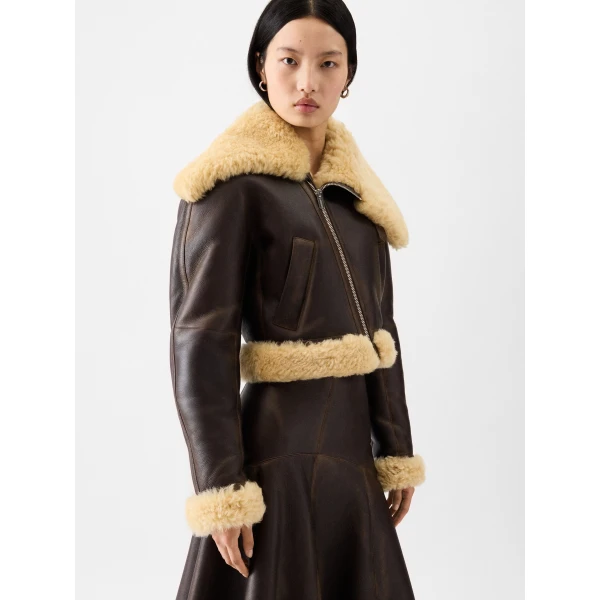 brown jacket