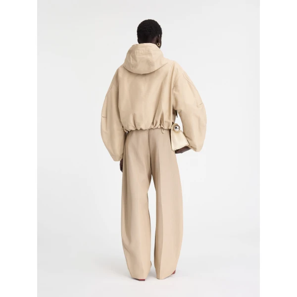 beige jacket