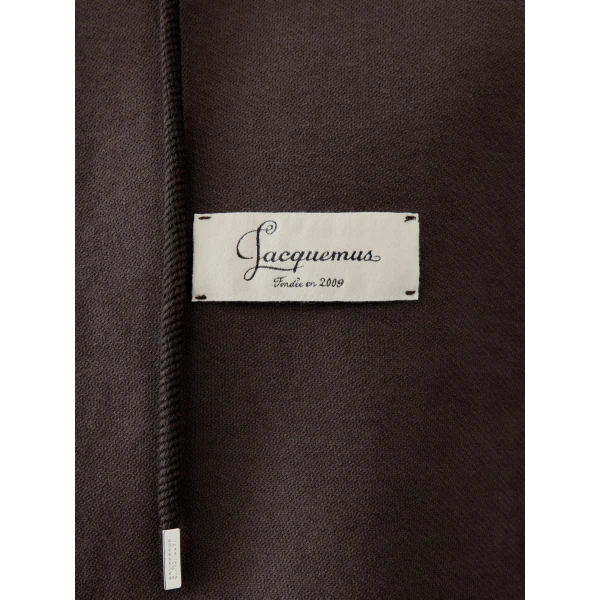 brown hoodie
