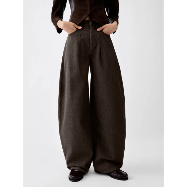 brown Jacquemus trousers